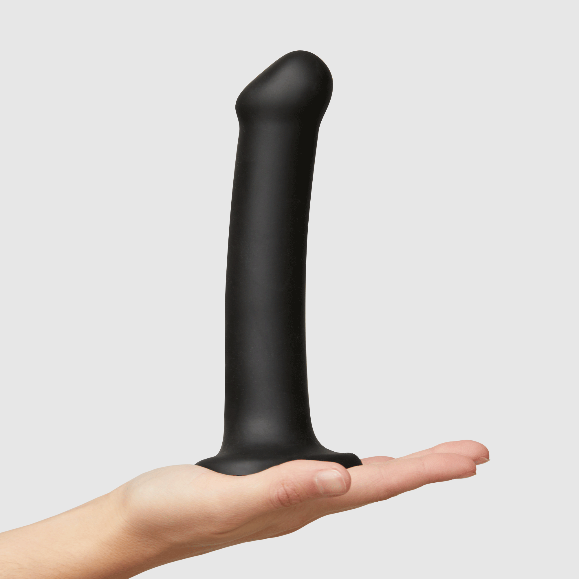 Dildo mit doppelter Dichte Bendable - Schwarz